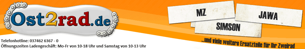 Link zum Onlineshop www.ost2rad.de
