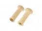 Preview: Lenkergriffe beige - creme passend für MZ Simson IWL mit Bund Preview: Lenkergriffe beige - creme passend für MZ Simson IWL mit Bund