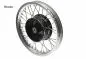 Preview: Speichenrad Alu passend für MZ ETZ 125 150 hinten - Speichen Edelstahl Preview: Speichenrad Alu passend für MZ ETZ 125 150 hinten - Speichen Edelstahl
