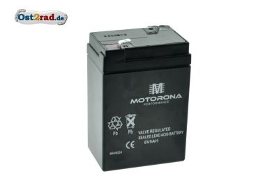 Blei Gel Batterie 6V 5Ah passend für Simson und MZ