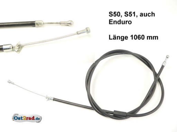 Bowdenzug, Kupplung SIMSON schwarz