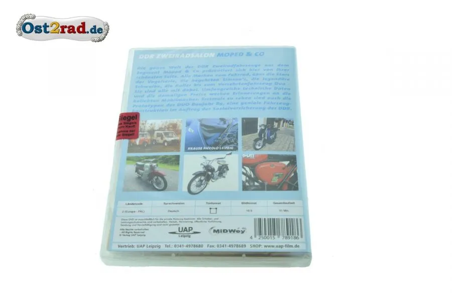 DVD DDR Zweiradsalon Moped & Co DVD DDR Zweiradsalon Moped & Co
