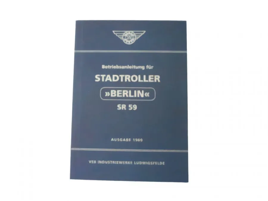 Betriebsanleitung IWL Berliner Roller Betriebsanleitung IWL Berliner Roller