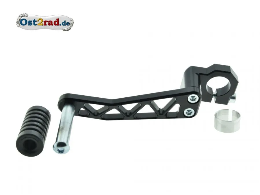 Fußschalthebel SCHWARZ CNC für S51 S70 S53 S50 SR4- Fußschalthebel SCHWARZ CNC für S51 S70 S53 S50 SR4-
