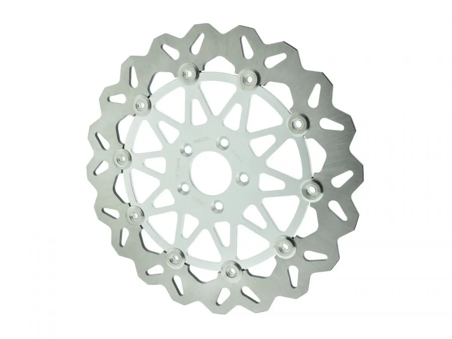 ZT-Tuning Bremsscheibe SILBER 260mm schwimmend gelagert für Simson inkl. Teilegutachten ZT-Tuning Bremsscheibe SILBER 260mm schwimmend gelagert für Simson inkl. Teilegutachten