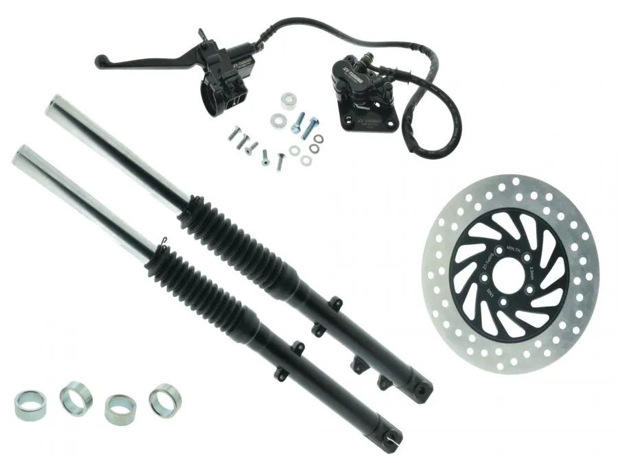 ZT-Tuning Umbauset Schwarz für Scheibenbremse Ø220mm S51 S70 kurz Schwarz inkl. Teilegutachten ZT-Tuning Umbauset Schwarz für Scheibenbremse Ø220mm S51 S70 kurz Schwarz inkl. Teilegutachten