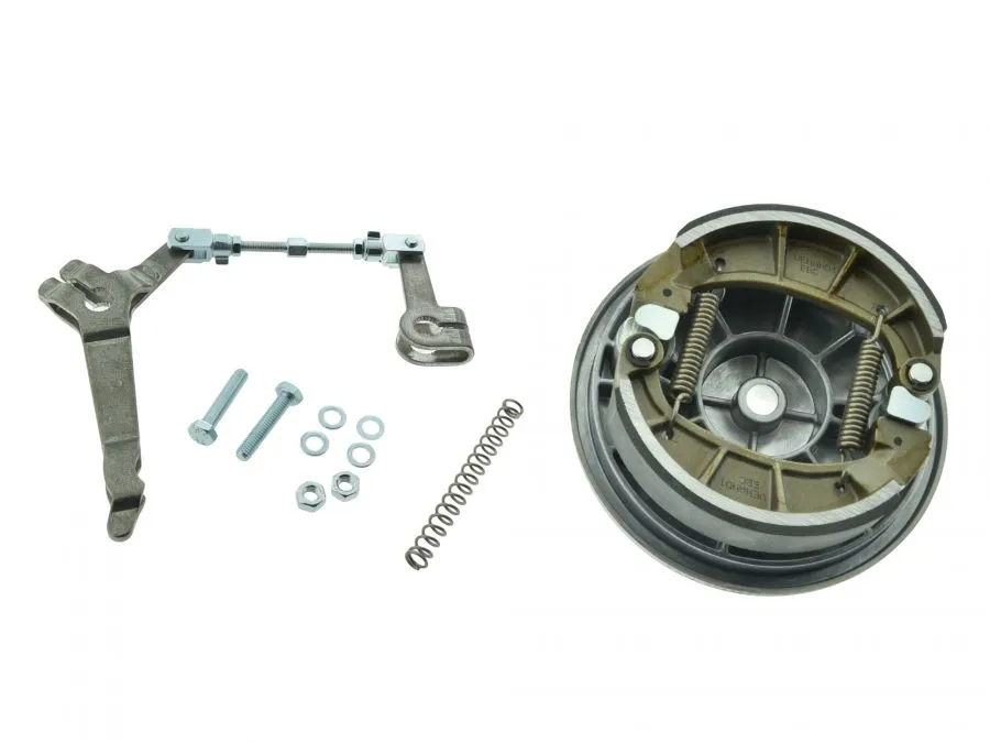 Duplex Bremsschild, Bremsankerplatte HINTEN S51 S50 KR51/2 Bremsstange unten Duplex Bremsschild, Bremsankerplatte HINTEN S51 S50 KR51/2 Bremsstange unten