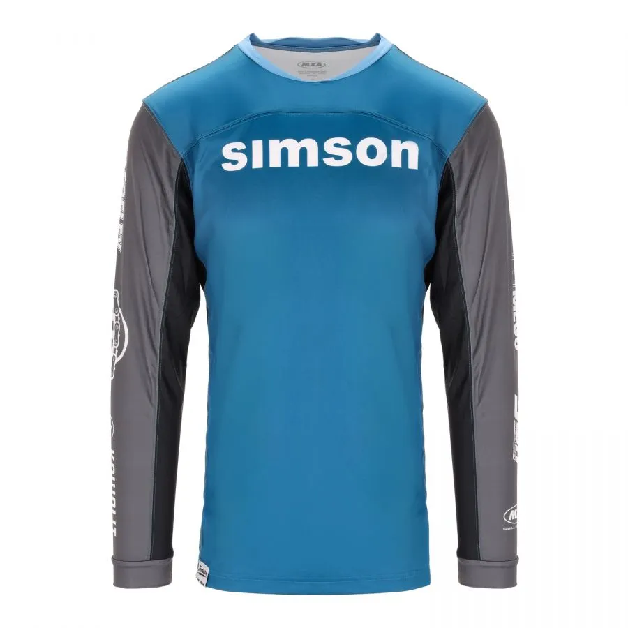 Crossshirt Motiv SIMSON Farbe: blau Crossshirt Motiv SIMSON Farbe: blau