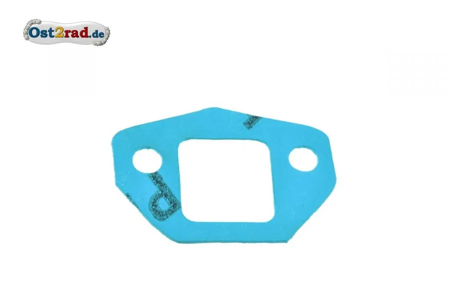 Ansaugdichtung am Vergaser Jawa Mustang Plastasit blau Ansaugdichtung am Vergaser Jawa Mustang Plastasit blau
