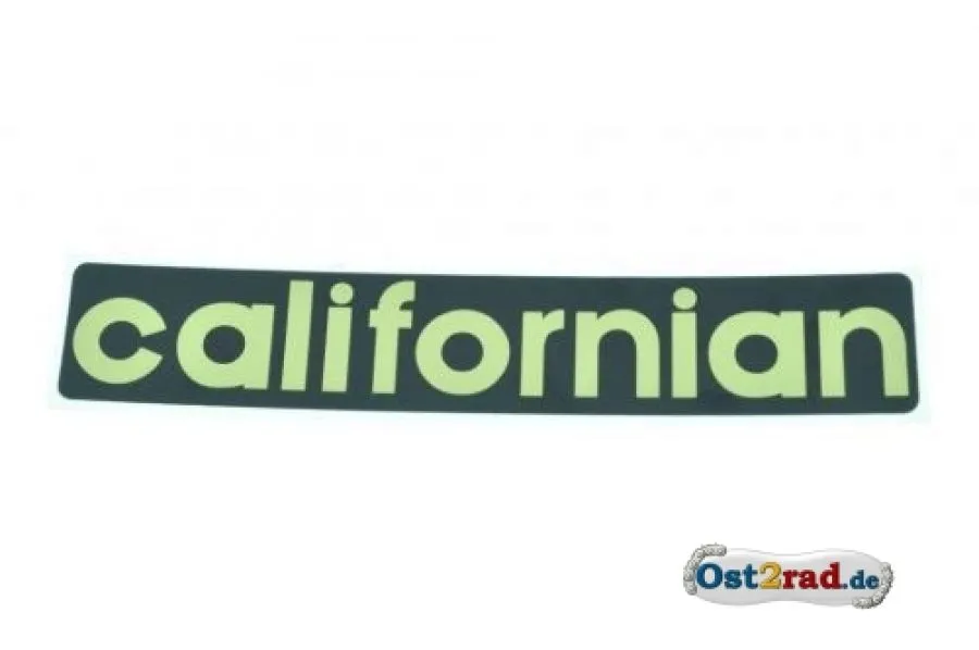 Aufkleber californian Seitendeckel Jawa California Aufkleber californian Seitendeckel Jawa California