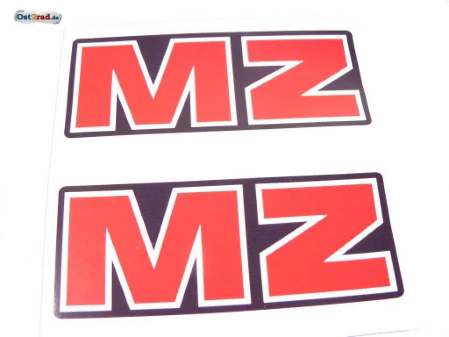 Aufkleber SATZ MZ universal klein Aufkleber SATZ MZ universal klein
