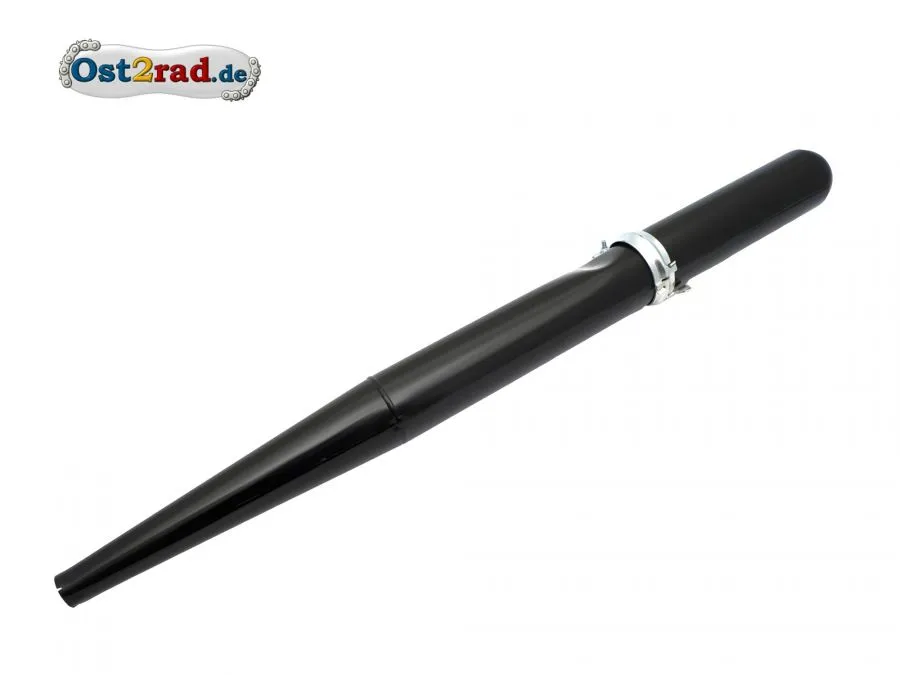 Auspuff schwarz Simson S51 S70 Enduro inkl. Halteschelle Auspuff schwarz Simson S51 S70 Enduro inkl. Halteschelle