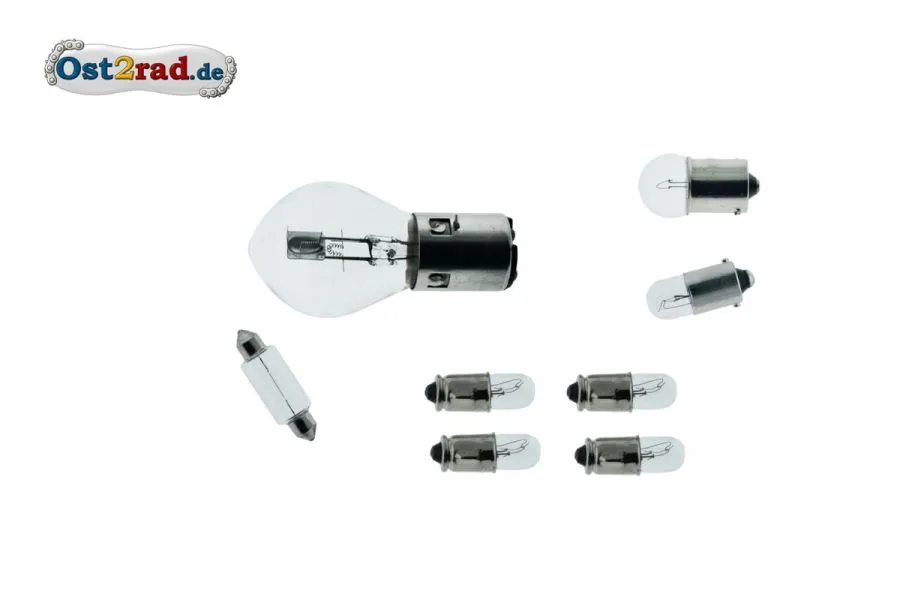 Birnensatz Glühlampen 6V passend für IWL SR56 SR59 Birnensatz Glühlampen 6V passend für IWL SR56 SR59