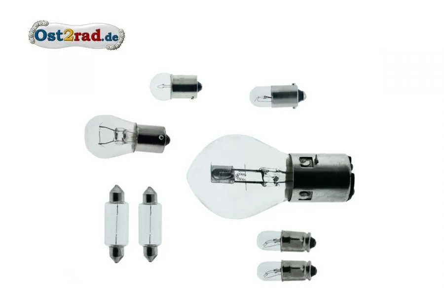 Birnensatz, Glühlampen Schwalbe 6V, 25/25W Birnensatz, Glühlampen Schwalbe 6V, 25/25W