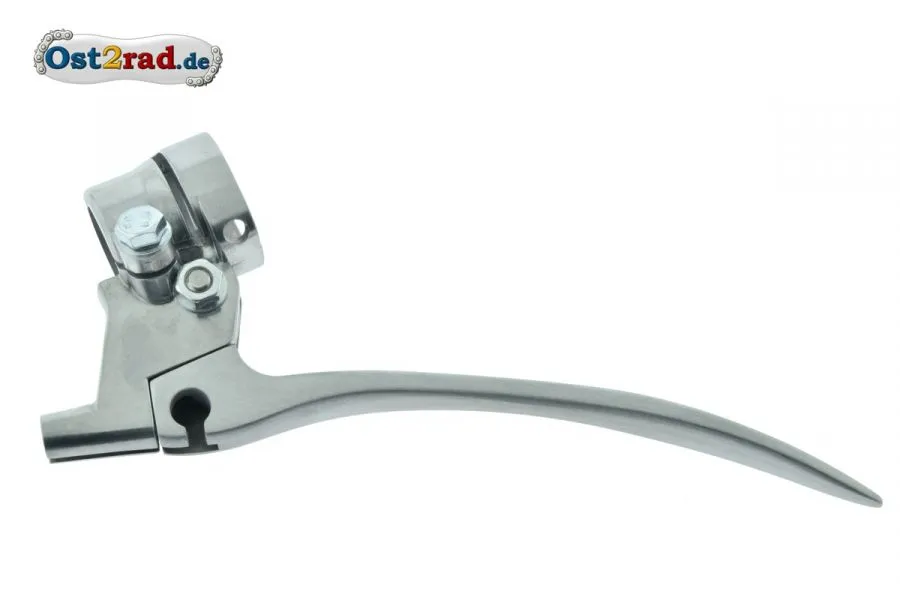 Bremshebel lang mit Armatur spitz MZ, AWO, IWL Bremshebel lang mit Armatur spitz MZ, AWO, IWL