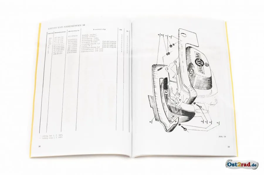 Ersatzteilkatalog CZ Sport 125 175 Typ 476 477 deutsch Ersatzteilkatalog CZ Sport 125 175 Typ 476 477 deutsch