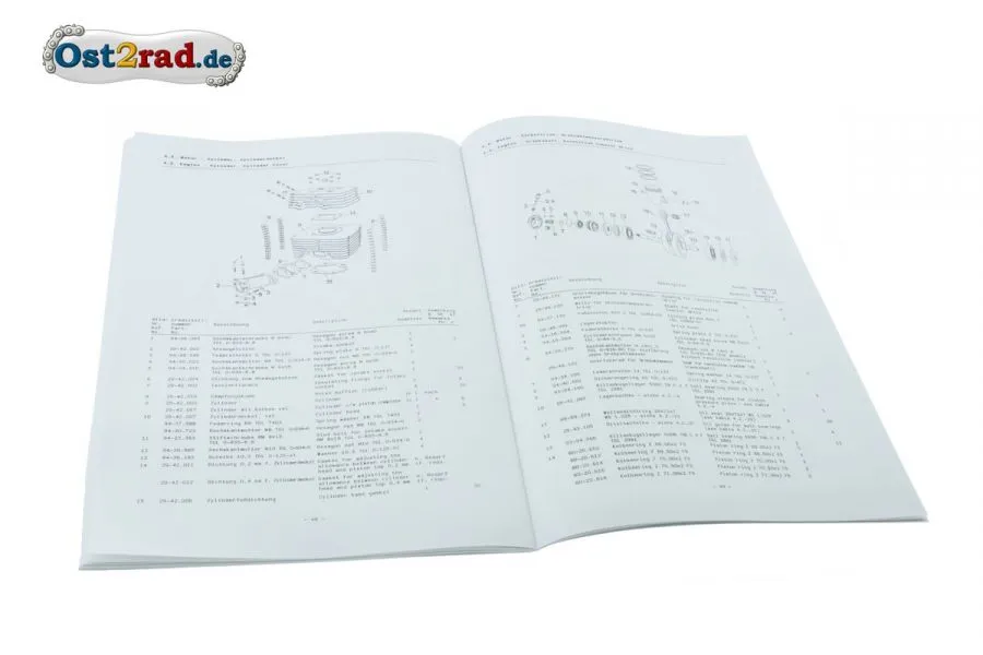 Ersatzteilkatalog MZ ETZ250 Ersatzteilkatalog MZ ETZ250