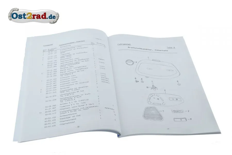 Ersatzteilkatalog MZ TS125 TS150 Ersatzteilkatalog MZ TS125 TS150