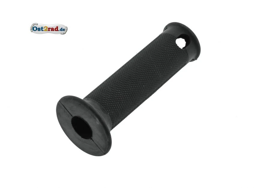 Lenkergriffgummi, Festgriff LINKS MIT LOCH KR SR4- Rändelprofil schwarz, Plastasit Lenkergriffgummi, Festgriff LINKS MIT LOCH KR SR4- Rändelprofil schwarz, Plastasit