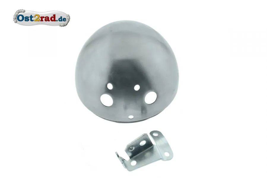 Gehäuse BLANK mit Halter, Kugellampe Metall für Simson S50 S51 alte Ausführung, Blechlampe Gehäuse BLANK mit Halter, Kugellampe Metall für Simson S50 S51 alte Ausführung, Blechlampe