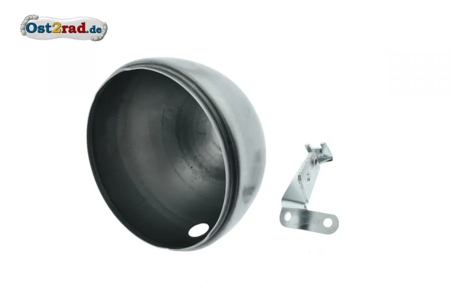 Gehäuse BLANK mit Halter, Kugellampe Metall für Simson S50 S51 alte Ausführung, Blechlampe Gehäuse BLANK mit Halter, Kugellampe Metall für Simson S50 S51 alte Ausführung, Blechlampe