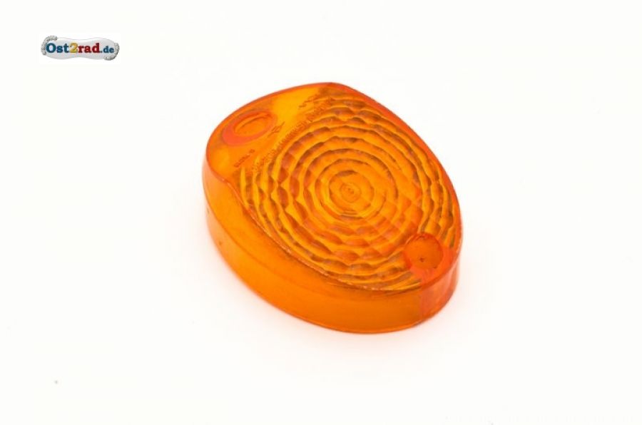 Blinkerglas Lenkerblinker Ochsenauge passend für SIMSON MZ ES orange