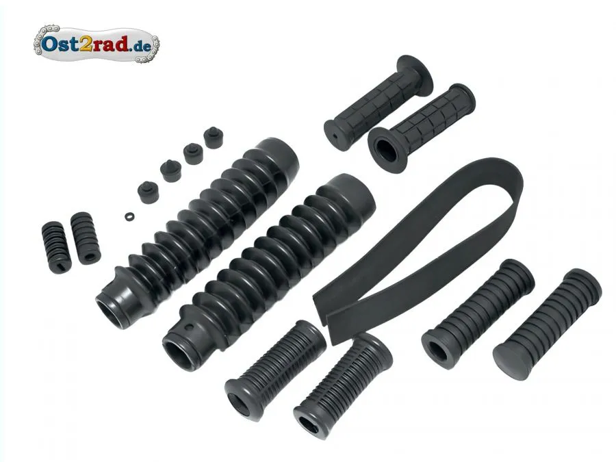 Dt. Gummisatz für Simson S50 S51 S70 16-teilig, Plastasit Dt. Gummisatz für Simson S50 S51 S70 16-teilig, Plastasit