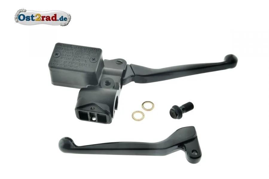 Hebel Set Hauptbremszylinder Schnellgasgriff + Kupplungshebel Alu-massiv schwarz Simson S50 S70 S53 SR50 Hebel Set Hauptbremszylinder Schnellgasgriff + Kupplungshebel Alu-massiv schwarz Simson S50 S70 S53 SR50