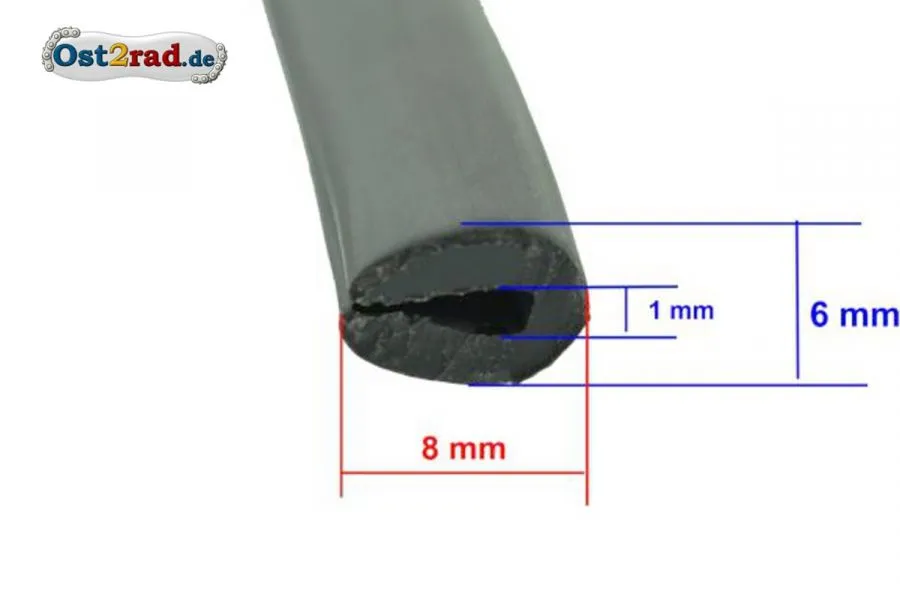 Keder, Kantenschutz universal für Blech, schwarz, EPDM Keder, Kantenschutz universal für Blech, schwarz, EPDM