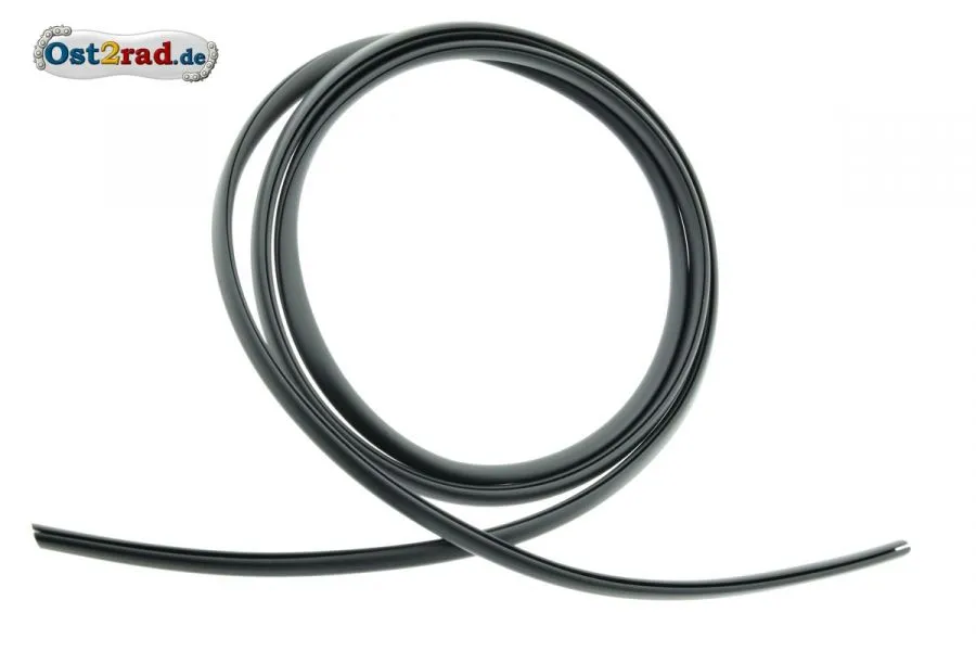Keder, Kantenschutz universal für Blech, schwarz, EPDM Keder, Kantenschutz universal für Blech, schwarz, EPDM