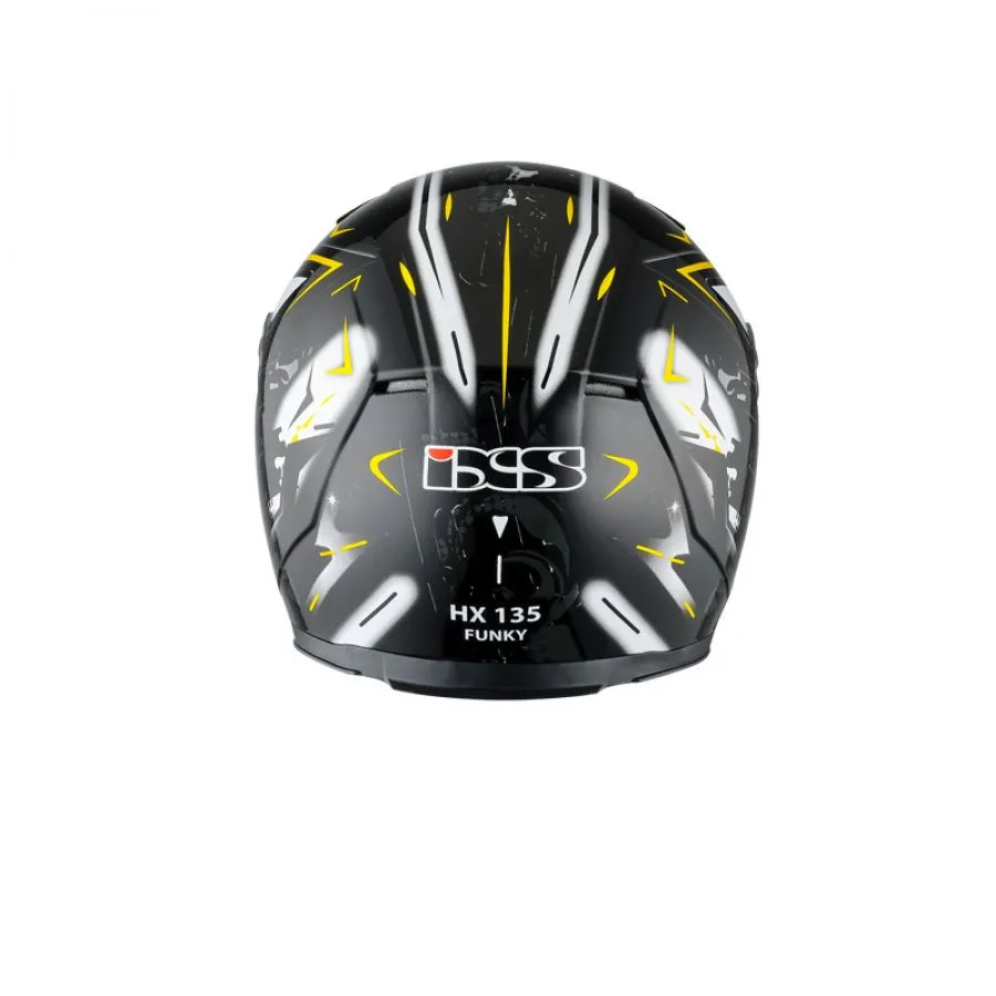 Kinderhelm IXS HX 135 Funky schwarz-gelb-weiss Kinderhelm IXS HX 135 Funky schwarz-gelb-weiss