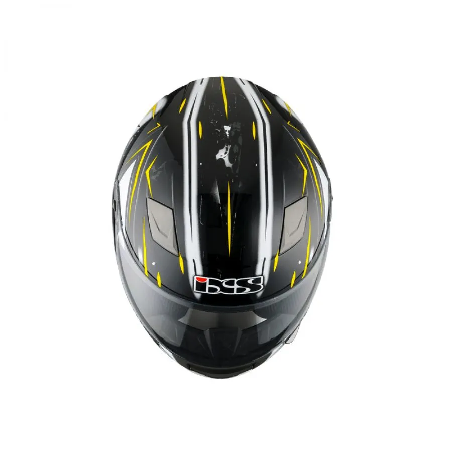Kinderhelm IXS HX 135 Funky schwarz-gelb-weiss Kinderhelm IXS HX 135 Funky schwarz-gelb-weiss