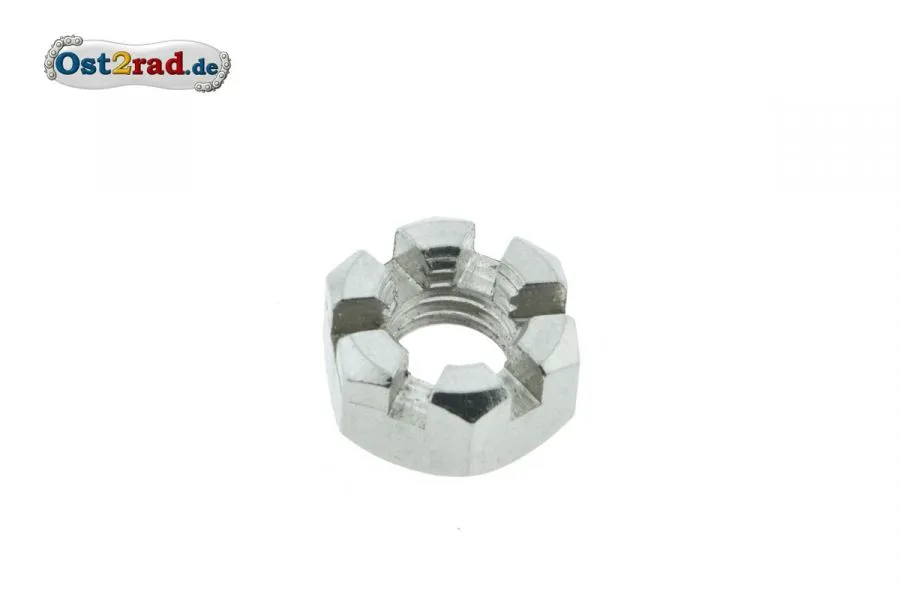 Kronenmutter Flach M10 für AWO Edelstahl Kronenmutter Flach M10 für AWO Edelstahl