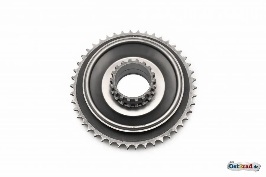 Kettenrad hinten komplett JAWA 46Z JAWA Kyvacka 250 350 Kettenrad hinten komplett JAWA 46Z JAWA Kyvacka 250 350
