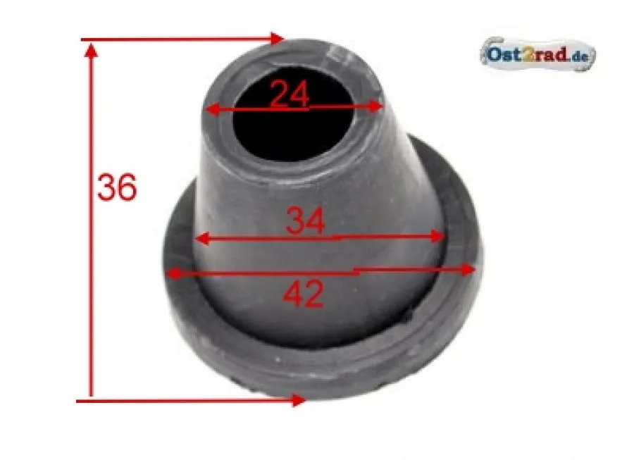 Gummipuffer Motoraufhängung unten SIMSON AWO -S 425 Gummipuffer Motoraufhängung unten SIMSON AWO -S 425