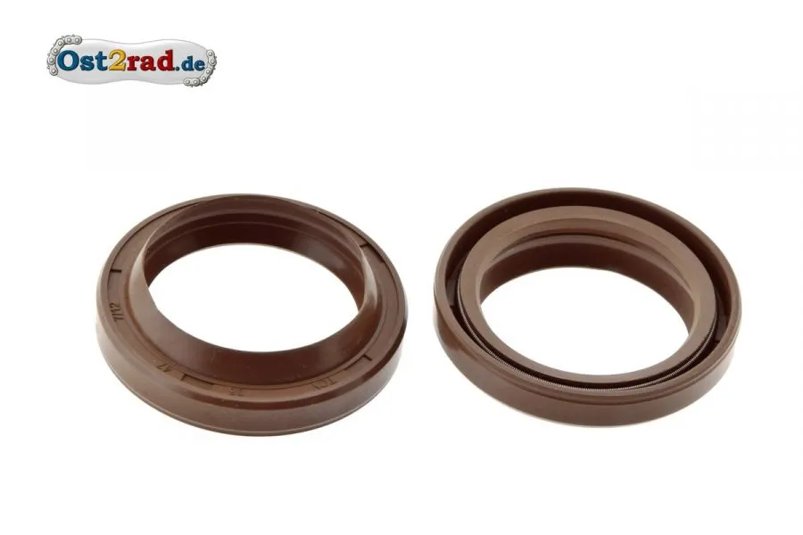 Paar Simmerring Telegabel für MZ, TS, ETZ 35mm hohe Doppellippe Paar Simmerring Telegabel für MZ, TS, ETZ 35mm hohe Doppellippe