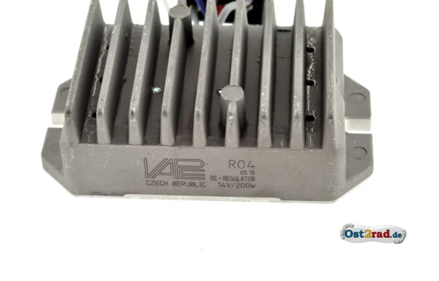 Regler 14V 200W für originale Zündung JAWA 350 Typ 632 und 634 - 640 Regler 14V 200W für originale Zündung JAWA 350 Typ 632 und 634 - 640