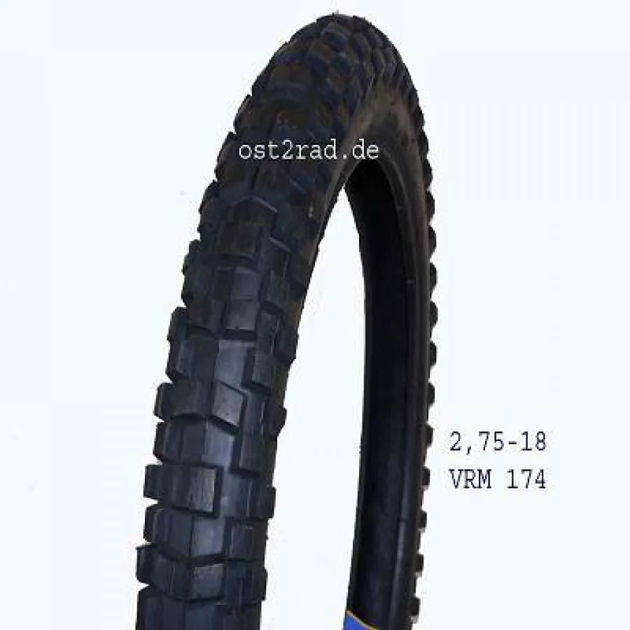Reifen 2,75-18 Vee Rubber, VRM174 Cross Reifen 2,75-18 Vee Rubber, VRM174 Cross