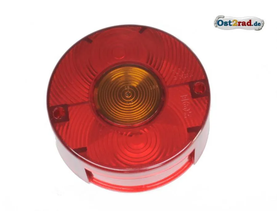 Rücklichtkappe DDR Anhänger PKW LKW rund mit Blinker Rücklichtkappe DDR Anhänger PKW LKW rund mit Blinker