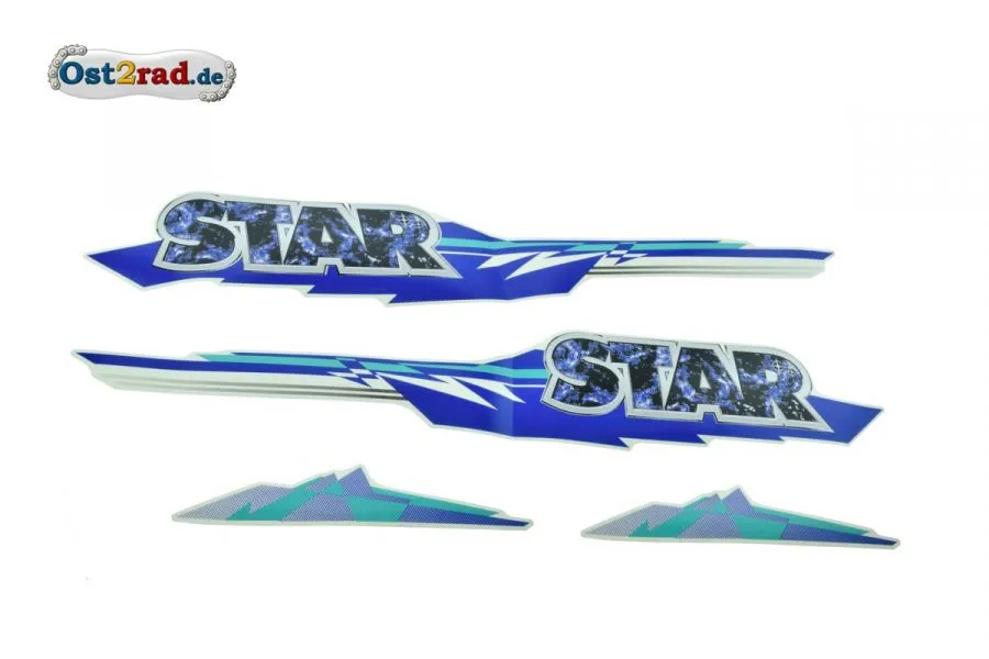 Aufkleber Satz Star SRA25 SRA50 Aufkleber Satz Star SRA25 SRA50