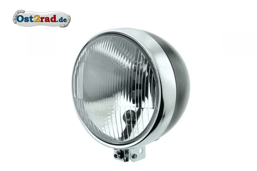 Scheinwerfer Metall für Simson S50 S51 alte Ausführung, Blechlampe Bilux Scheinwerfer Metall für Simson S50 S51 alte Ausführung, Blechlampe Bilux