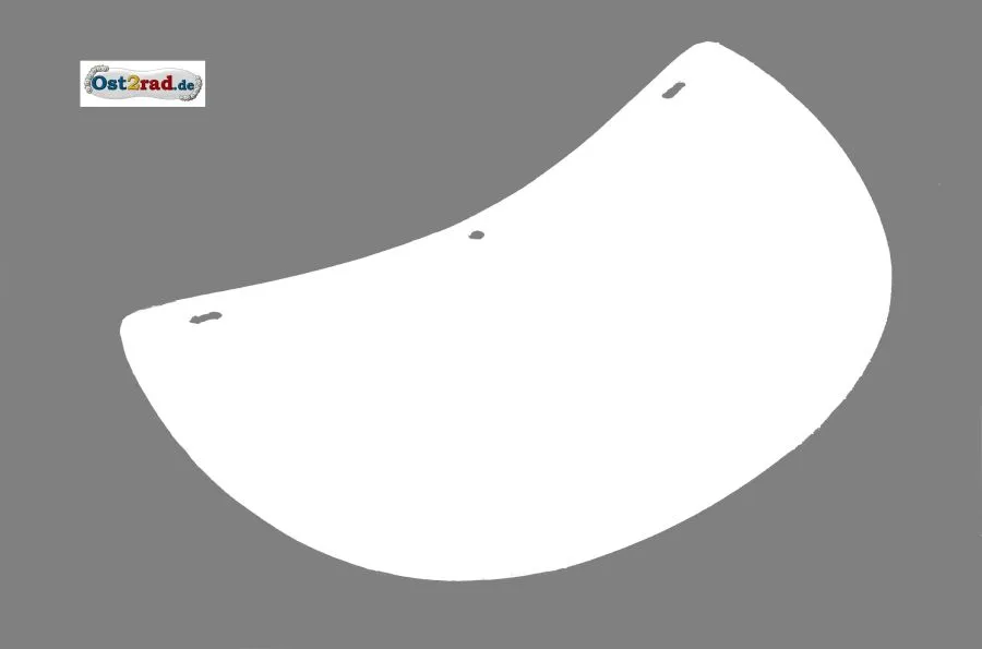Schmutzschutz Kotflügel SIMSON SR2 SR2E weiss Schmutzschutz Kotflügel SIMSON SR2 SR2E weiss