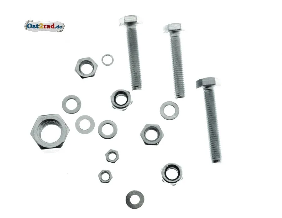 Schraubensatz Fahrgestell Vorderrad TS 125 150 Schraubensatz Fahrgestell Vorderrad TS 125 150