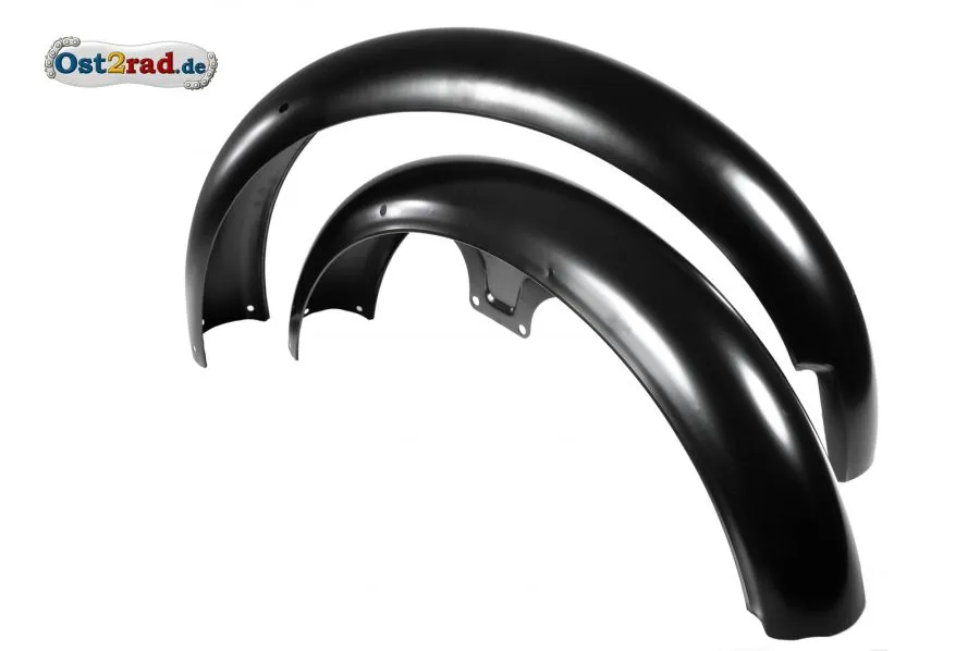 Set Kotflügel für Simson S50 S51 Schutzbleche Originalmaß, Schwarz-KTL grundiert Set Kotflügel für Simson S50 S51 Schutzbleche Originalmaß, Schwarz-KTL grundiert