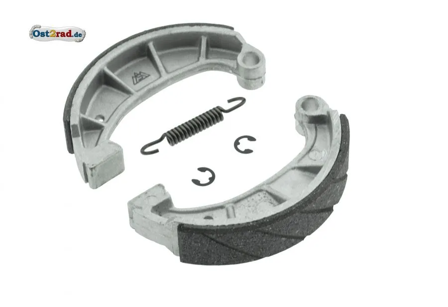 SET Sportbremsbacken mit angegossener Stahlauflage passend für Simson SET Sportbremsbacken mit angegossener Stahlauflage passend für Simson