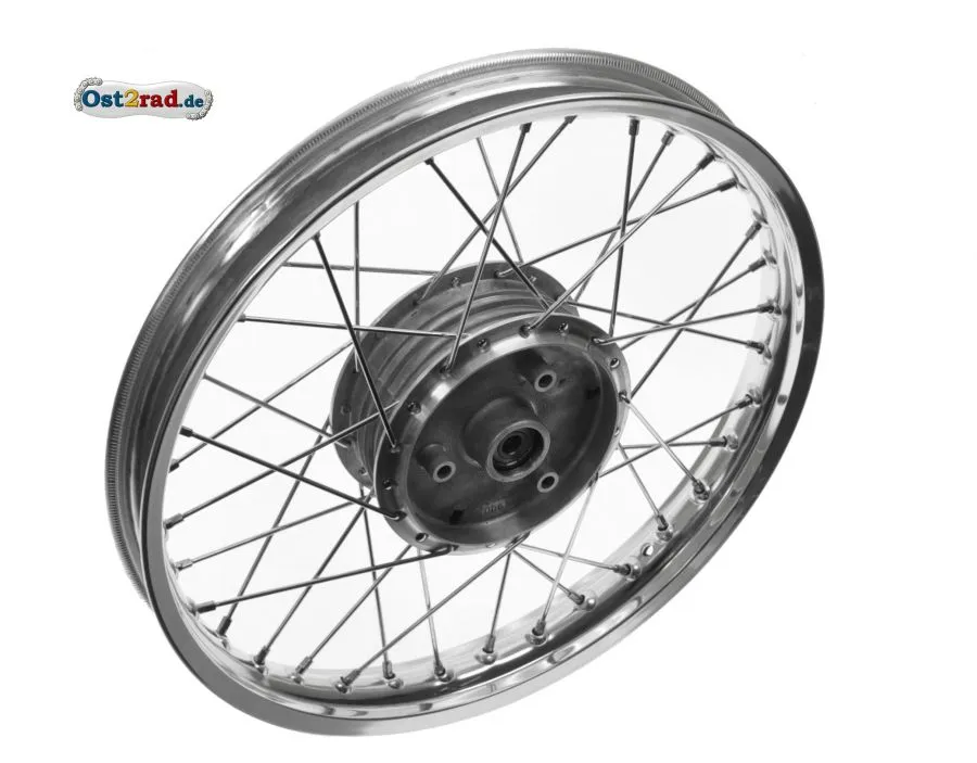 Speichenrad 1,60x16 Zoll Felge ALU Speichen CHROM KR S50 S51 SR4- S53 Speichenrad 1,60x16 Zoll Felge ALU Speichen CHROM KR S50 S51 SR4- S53