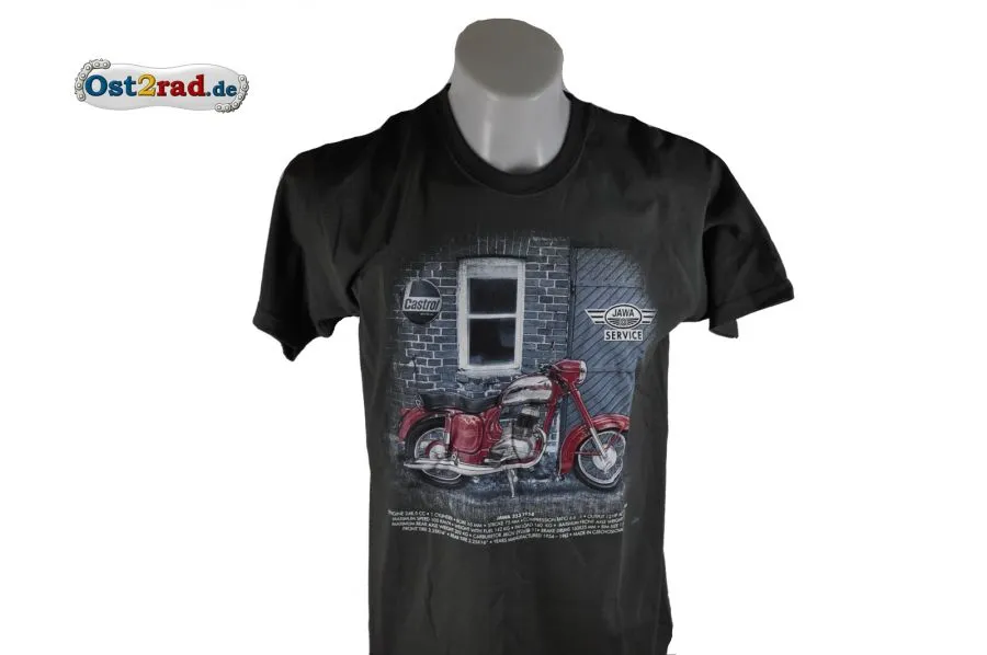 T-Shirt JAWA Service 353 grau T-Shirt JAWA Service 353 grau