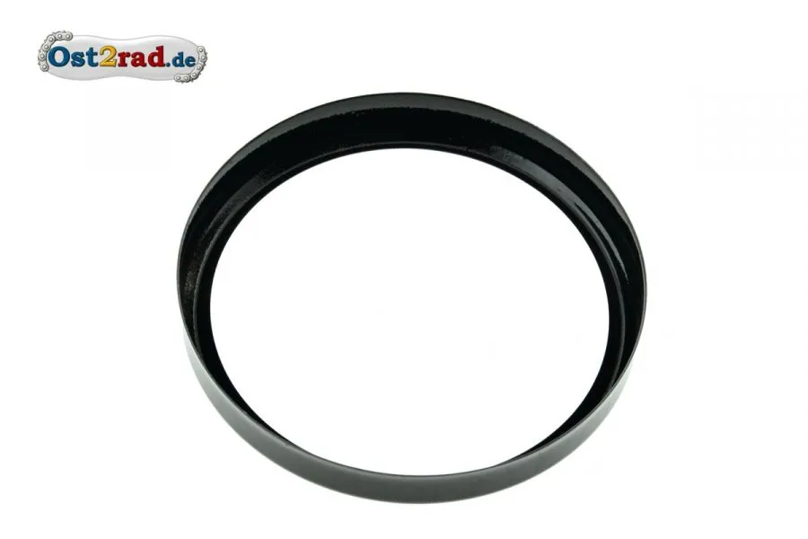 Tachoring für MZ, runden Tacho Troll ES 125 150 175 250, 80mm, Schwarz Tachoring für MZ, runden Tacho Troll ES 125 150 175 250, 80mm, Schwarz
