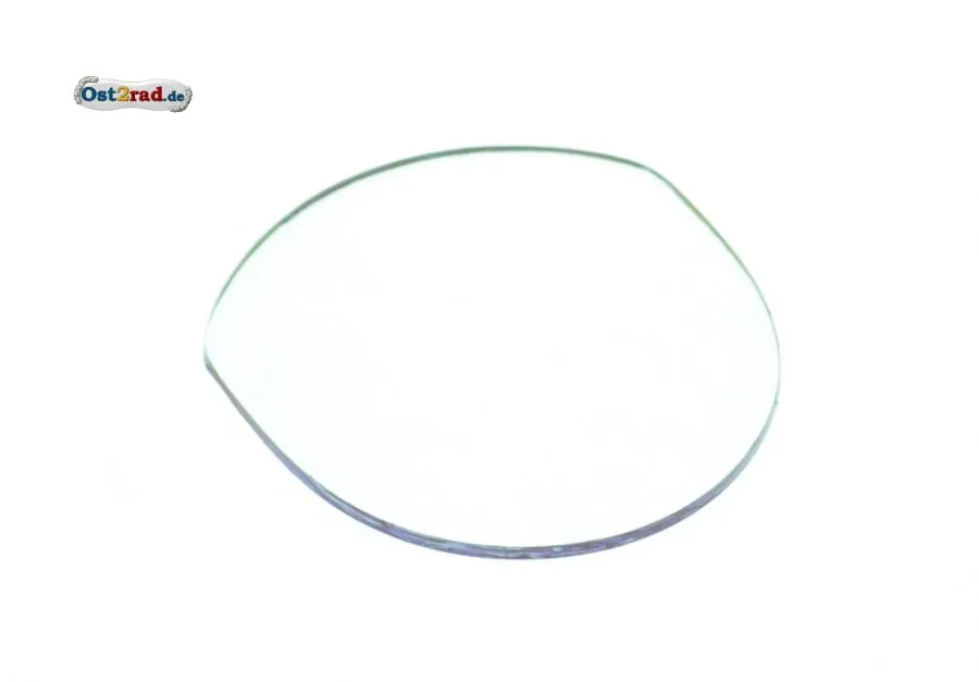 Tachoglas oval für Wappentacho SIMSON SR1 SR2, Scheibe Tachoglas oval für Wappentacho SIMSON SR1 SR2, Scheibe