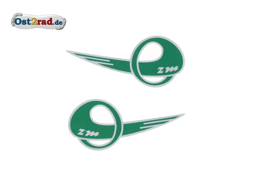 Tankaufkleber Paar MZ-Flügel BK350 ES 175 250 /0 Tankaufkleber Paar MZ-Flügel BK350 ES 175 250 /0